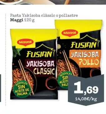 Sorli MAGGI Pasta Yakisoba clàssic o pollastre oferta