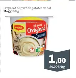 Sorli MAGGI Preparat de puré de patates en bol oferta