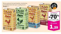 Sorli ANETO Brou natural de pollastre, verdures, pollastre baix en sal o amb pernil oferta
