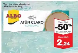Sorli ALBO Tonyina clara al natural oferta