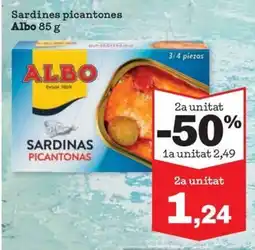 Sorli ALBO Sardines picantones oferta