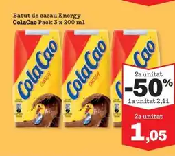 Sorli COLACAO Batut de cacau Energy oferta