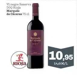 Sorli MARQUÉS DE CÁCERES Vi negre Reserva DOQ Rioja oferta
