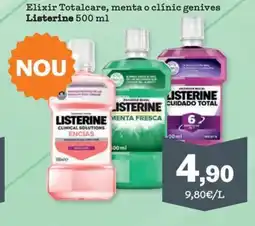 Sorli LISTERINE Elixir Totalcare, menta o clínic genives oferta
