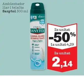Sorli SANYTOL Ambientador llar i teixits oferta