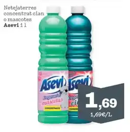 Sorli ASEVI Netejaterres concentrat cian o mascotes oferta