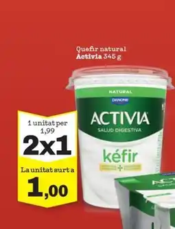 Sorli ACTIVIA Quefir natural oferta