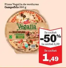 Sorli CAMPOFRIO Pizza Vegalia de verdures oferta