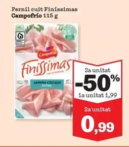 Sorli CAMPOFRIO Pernil cuit Finíssimas oferta