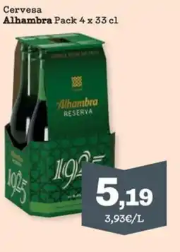 Sorli ALHAMBRA Cervesa oferta