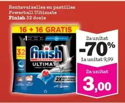 Sorli FINISH Rentavaixelles en pastilles Powerball Ultimate oferta