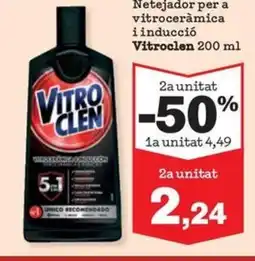 Sorli VITRO CLEN Netejador per a vitroceràmica i inducció oferta