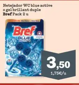 Sorli BREF Netejador WC blue active o gel brillant duple oferta