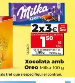 Maxi Dia MILKA Xocolata amb Oreo oferta
