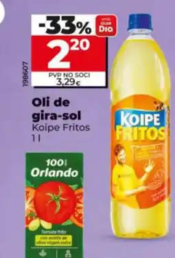 Maxi Dia KOIPE FRITOS Oli de gira-sol oferta