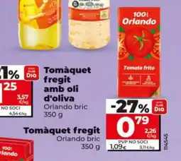 Maxi Dia ORLANDO Tomàquet fregit oferta