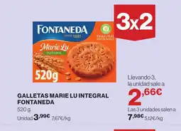 Hipercor FONTANEDA Galletas marie lu integral oferta