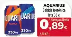 Spar Tenerife Aquarius - bebida isotónica oferta