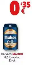 TOP Cash & Carry Mahou - cerveza 0,0 tostada oferta