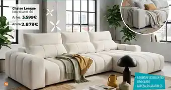 Mubak Chaise longue oferta