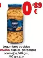 TOP Cash & Carry Dacos - legumbres cocidas alubias, garbanzos o lentejas oferta