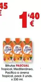 TOP Cash & Carry Pascual - bifrutas tropical, mediterráneo, pacífico o avena tropical oferta