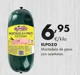 Supermercados Lupa Elpozo - mortadela de pavo con aceitunas oferta