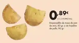 Supermercados Lupa Empanadilla de masa de pan de atún o de hojaldre de pollo oferta