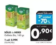 Supermercados Lupa Hero - solo de galletas bio oferta