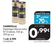 Supermercados Lupa Carretilla - esparragos blancos extra oferta