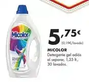 Supermercados Lupa Detergente gel adiós al separar oferta