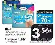 Supermercados Lupa Tena - pants medium o large oferta