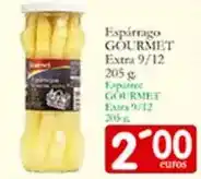 Supermercados Bip Bip Gourmet - espárrago extra oferta