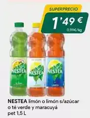 Masymas Nestea - limón o limón s/açúcar o té verde y maracuya oferta