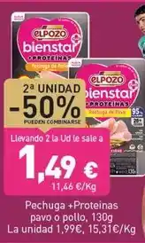 Hiperber Elpozo - pechuga+proteinas pavo o pollo oferta