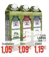 Plenus Supermercados Larsa - leite oferta