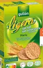 Plenus Supermercados Gullón - galleta maria sen sal-azucre ligera oferta