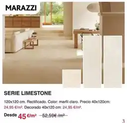 Chafiras Serie limestone oferta