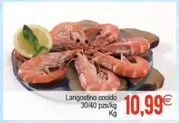 Plenus Supermercados Langostino cocido oferta