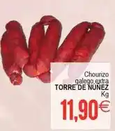 Plenus Supermercados Torre de núñez - chourizo galego extra oferta