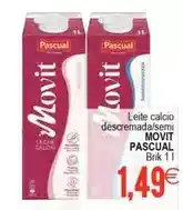 Plenus Supermercados Pascual - leite calcio descremada/semi oferta