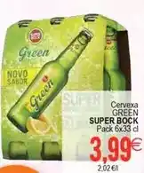 Plenus Supermercados Super bock - green cervexa oferta