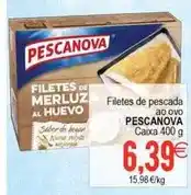 Plenus Supermercados Pescanova - filetes de pescada ao ovo oferta