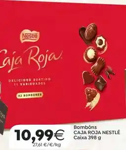 Plenus Supermercados Nestlé - bombons caja roja oferta