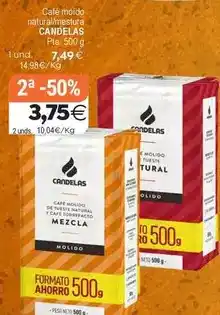 Plenus Supermercados Candelas - café moido natural/mestura oferta