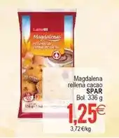 Plenus Supermercados Spar - magdalena rellena cacao oferta