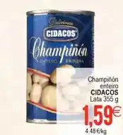 Plenus Supermercados Cidacos - champiñón enteiro lata oferta