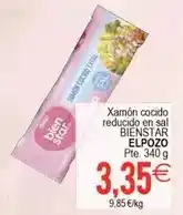 Plenus Supermercados El pozo - xamón cocido reducido en sal bienstar oferta