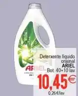 Plenus Supermercados Ariel - deterxente líquido original oferta