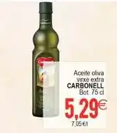 Plenus Supermercados Carbonell - aceite oliva virxe extra oferta